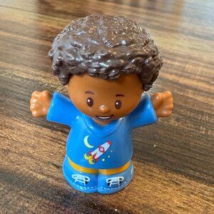 Little People Boy Character Rocket Shirt Blue